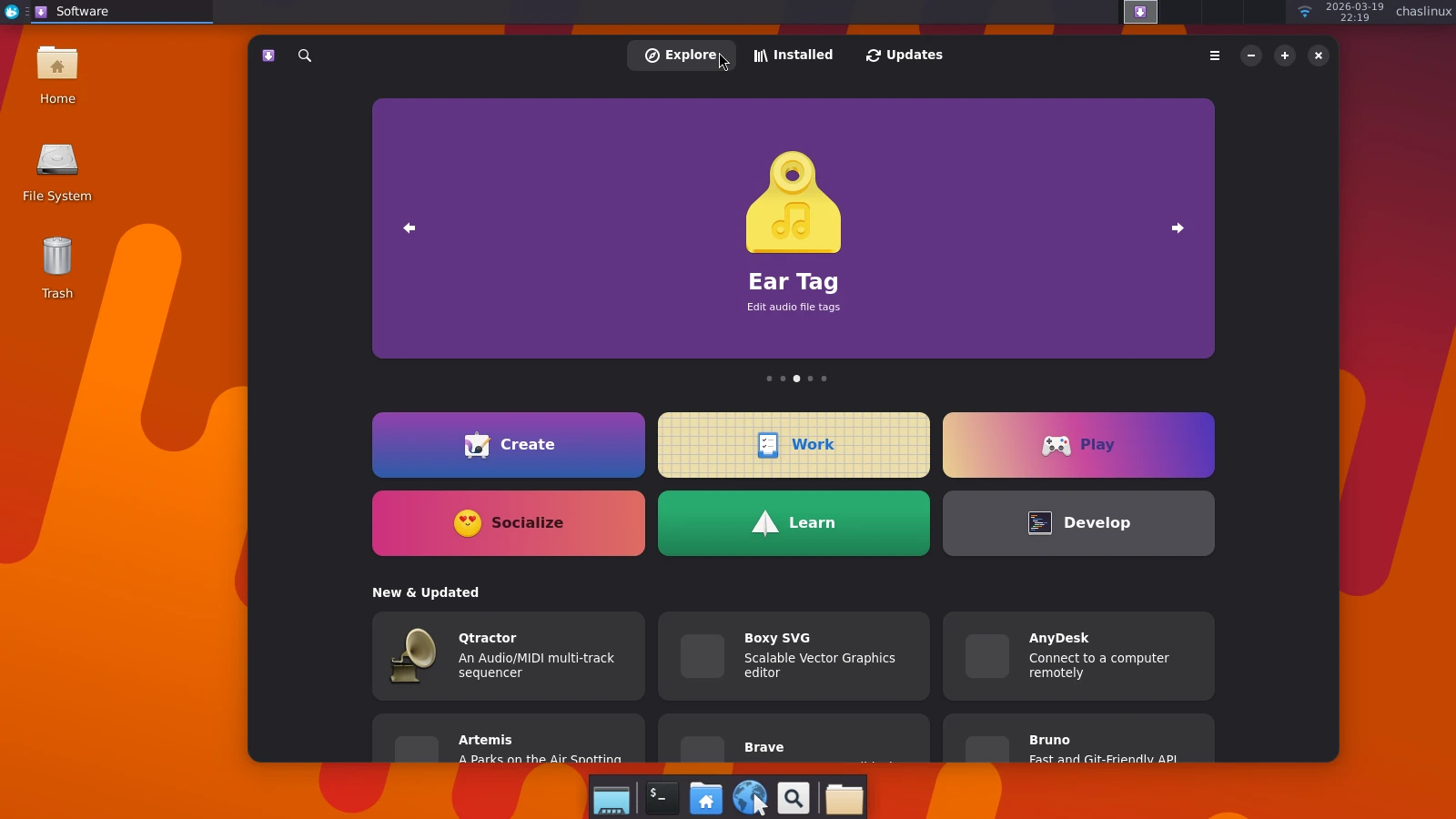 Debian 13 XFCE customized
