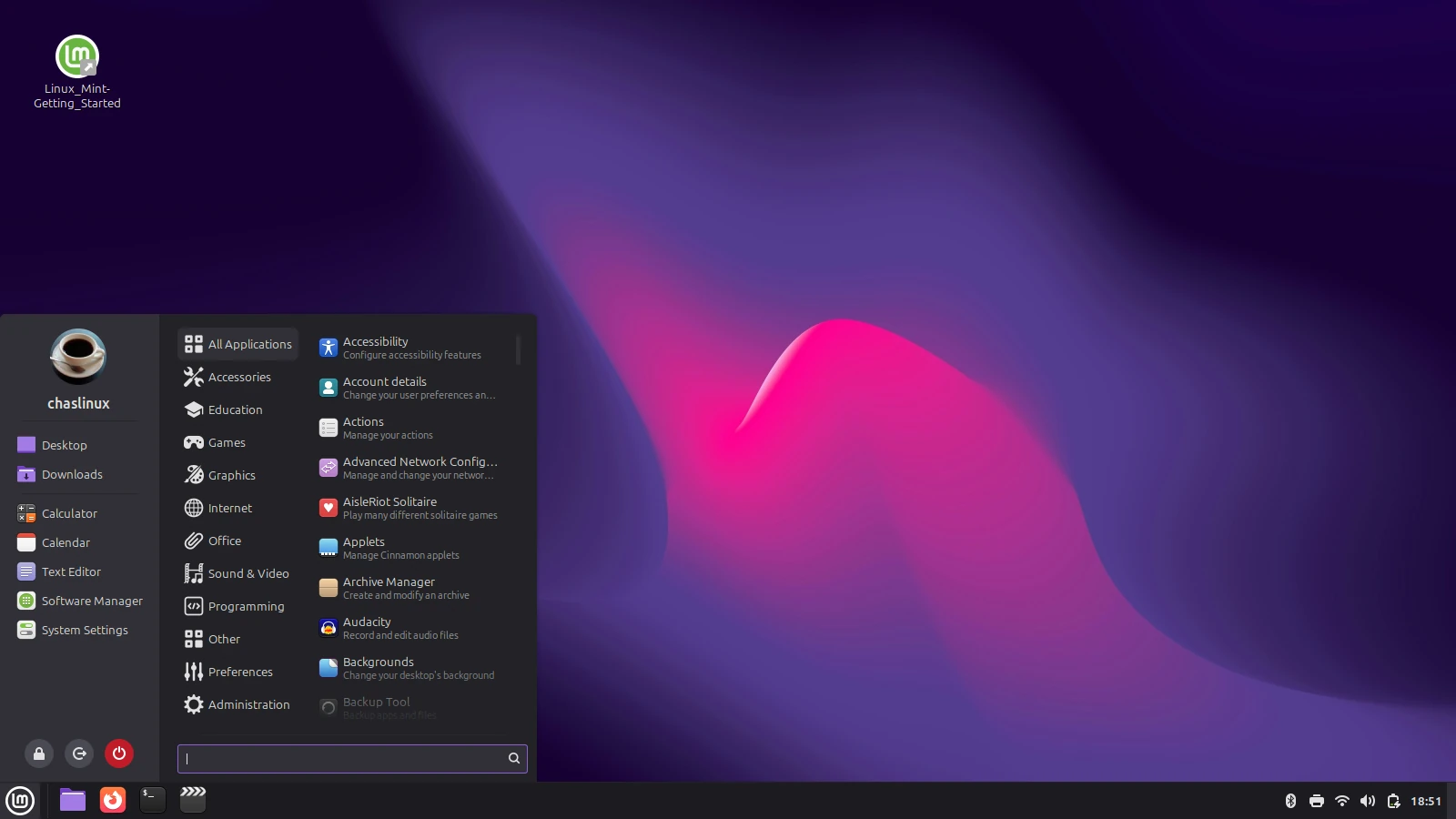 Linux Mint 22.3 on a Lenovo ThinkPad T430s