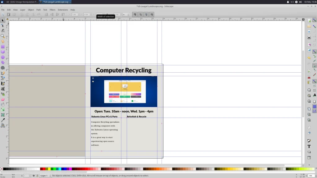 Inkscape, vector graphics editor